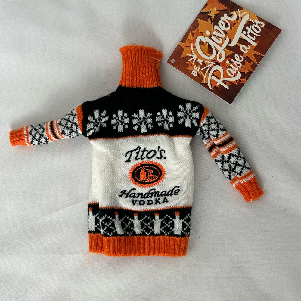 NWT Tito’s bottle sweater